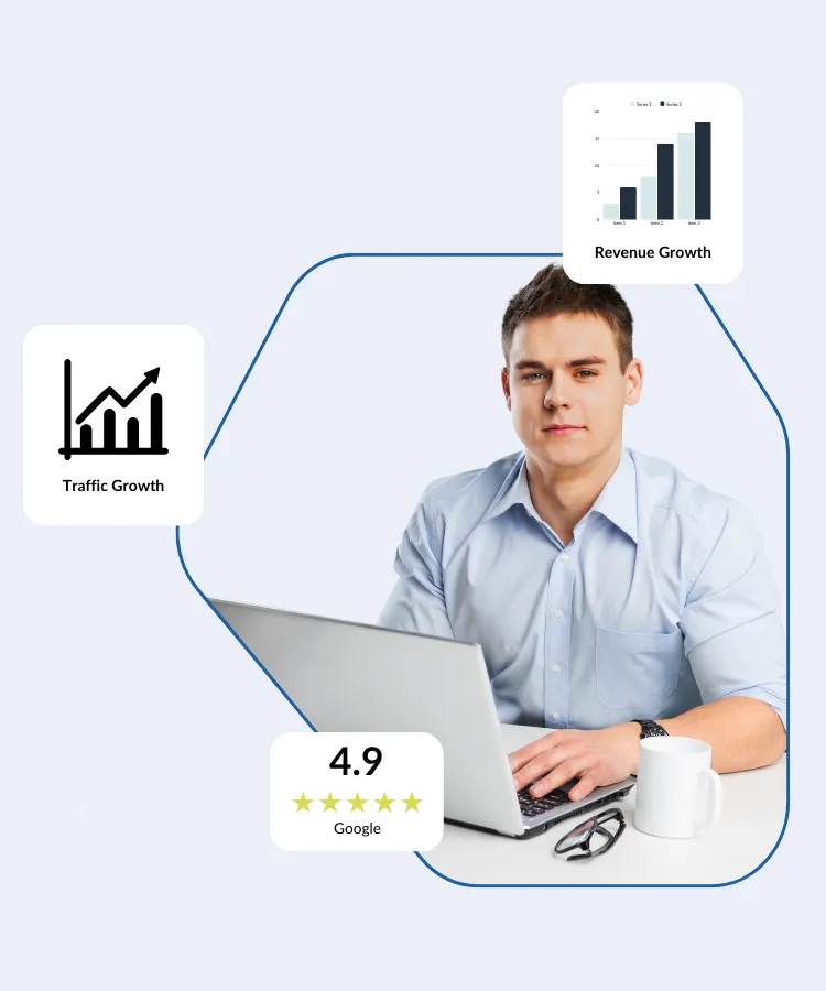 Nexly SEO Growth Results Graph